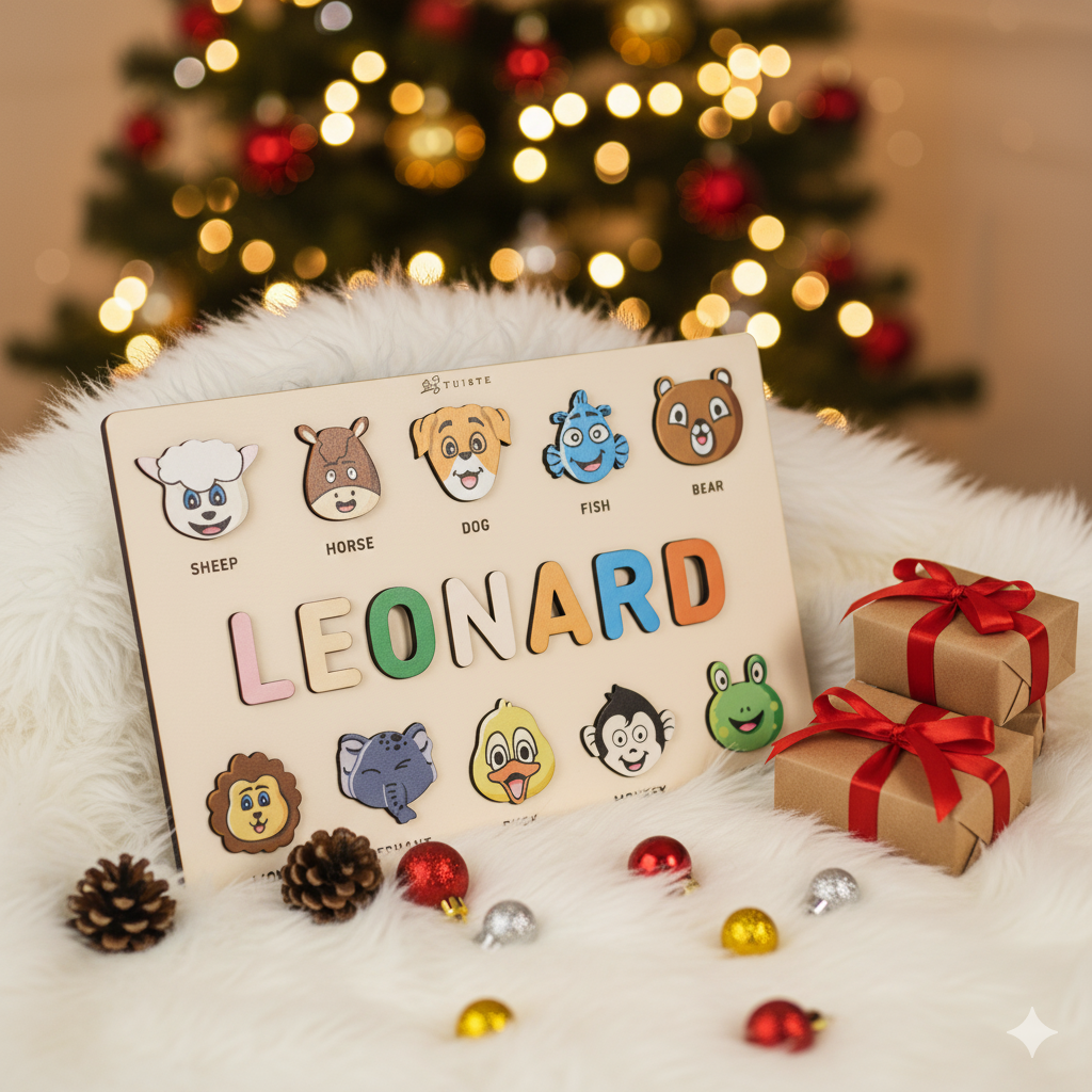 Toys for 1 Year Old Girl and Boy, Personalized Baby Gift, Birthday Gift